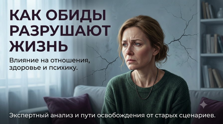 Обида в отношениях: как старые сценарии разрушают вашу жизнь сегодня и как это изменить через Подсознание